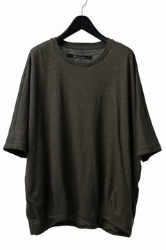 画像をギャラリービューアに読み込む, A.F ARTEFACT DOLMAN BIG TEE / SLAB JERSEY (KHAKI)