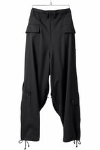 画像をギャラリービューアに読み込む, Y's BANG ON! No.189 GABARDINE PATCH WORK PANTS (BLACK)