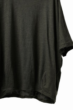 画像をギャラリービューアに読み込む, A.F ARTEFACT DOLMAN BIG TEE / SLAB JERSEY (KHAKI)