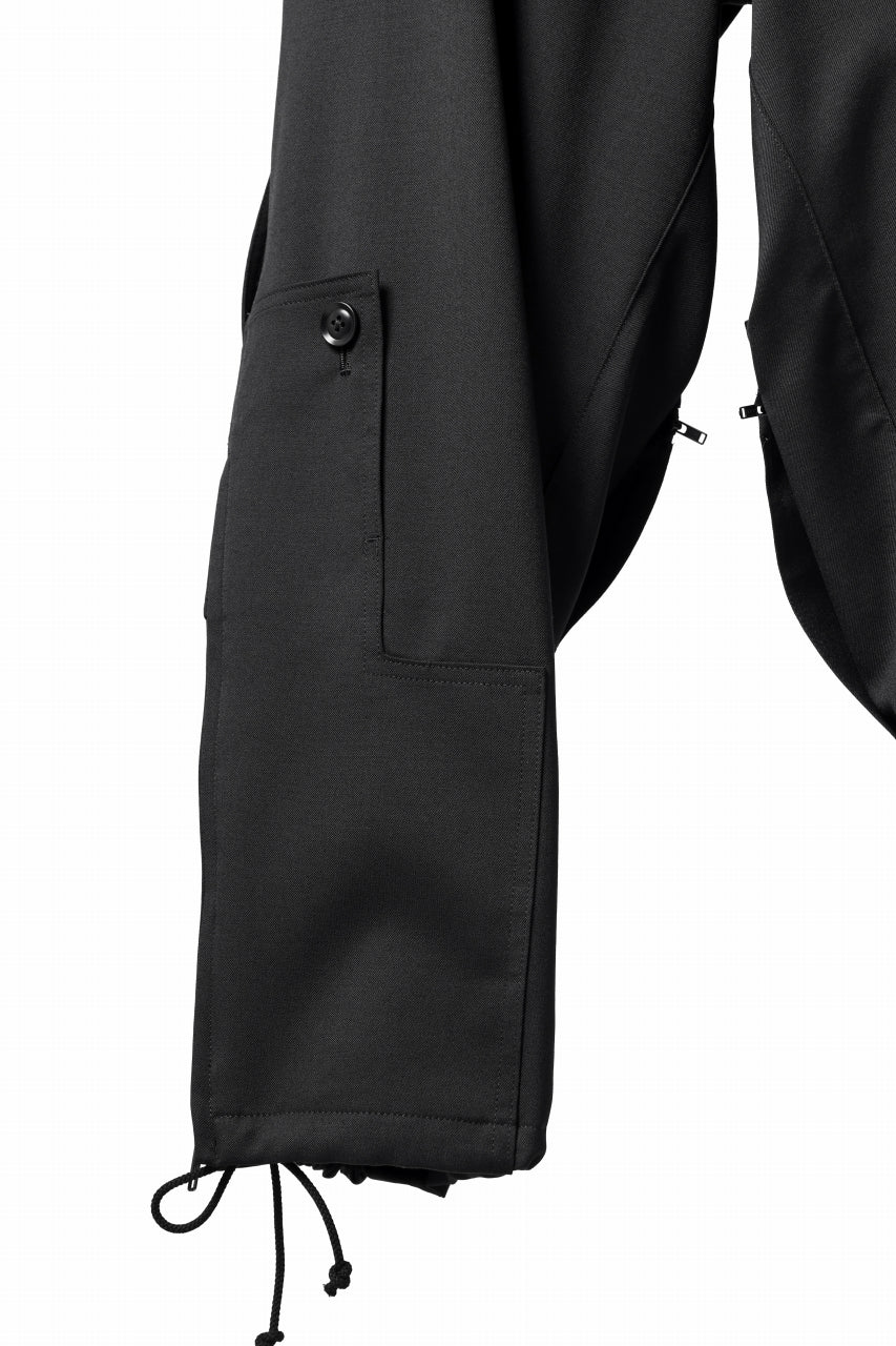 画像をギャラリービューアに読み込む, Y's BANG ON! No.189 GABARDINE PATCH WORK PANTS (BLACK)