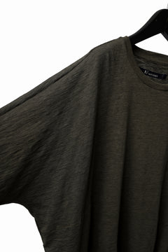 画像をギャラリービューアに読み込む, A.F ARTEFACT DOLMAN BIG TEE / SLAB JERSEY (KHAKI)