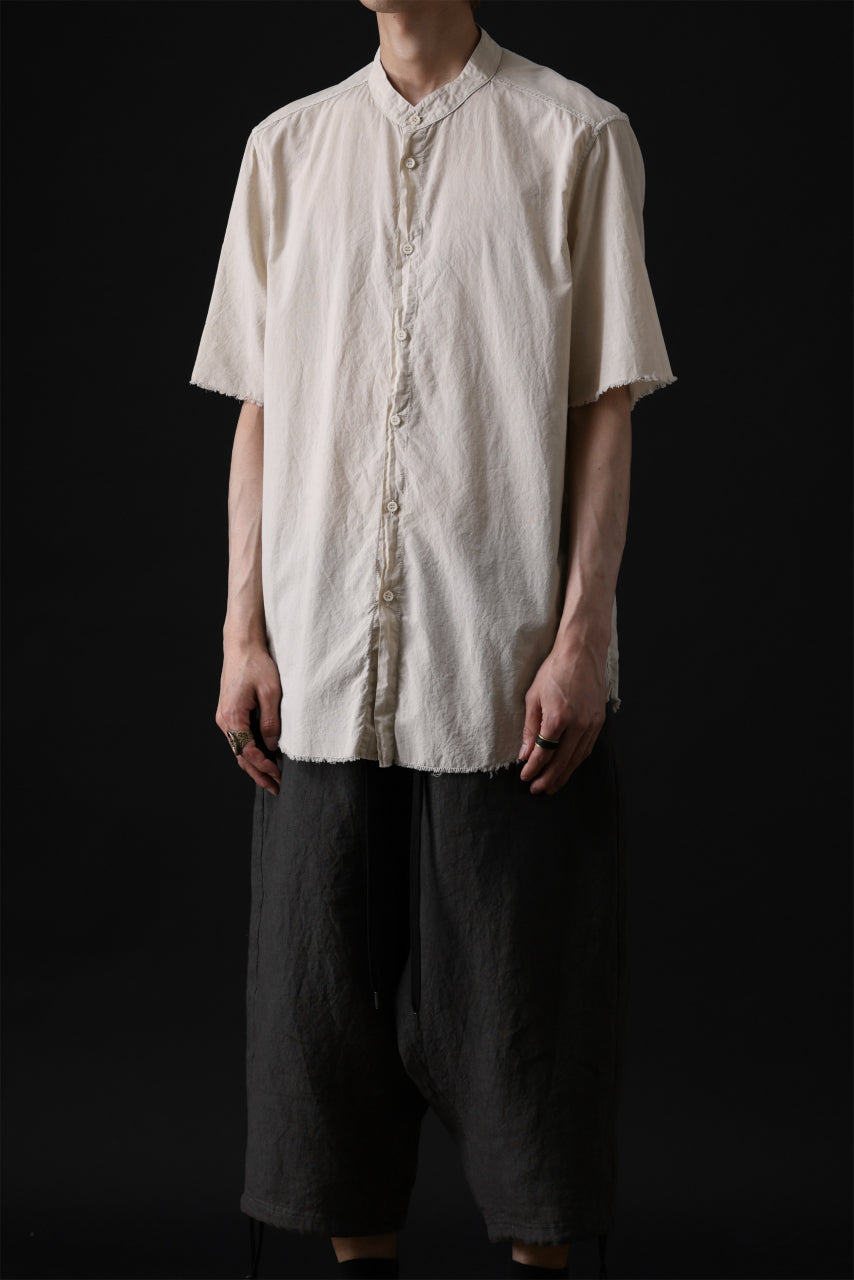 Load image into Gallery viewer, daub DYEING MINIMAL SS SHIRT / ORGANIC COTTON (SAND)