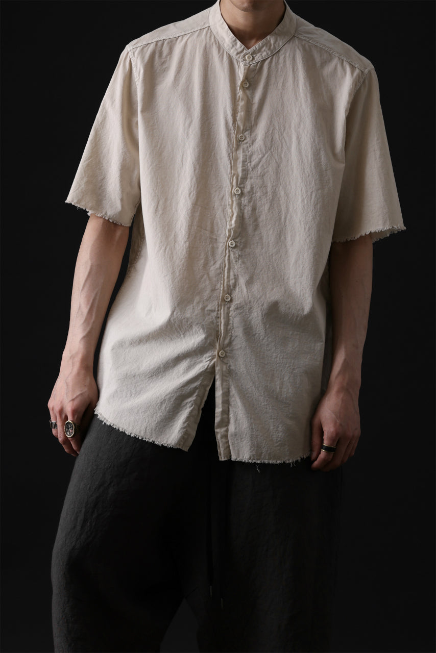Load image into Gallery viewer, daub DYEING MINIMAL SS SHIRT / ORGANIC COTTON (SAND)