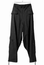画像をギャラリービューアに読み込む, Y's BANG ON! No.189 GABARDINE PATCH WORK PANTS (BLACK)