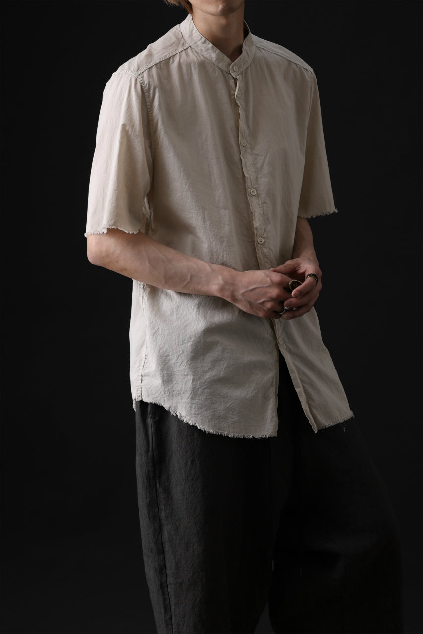 Load image into Gallery viewer, daub DYEING MINIMAL SS SHIRT / ORGANIC COTTON (SAND)