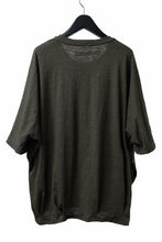 画像をギャラリービューアに読み込む, A.F ARTEFACT DOLMAN BIG TEE / ABSTRACT PRINT Ver. / SLAB JERSEY (KHAKI)