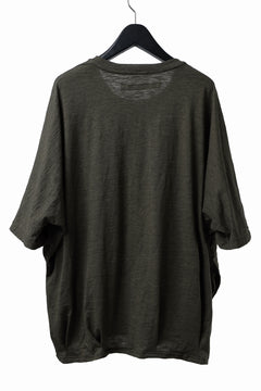 画像をギャラリービューアに読み込む, A.F ARTEFACT DOLMAN BIG TEE / ABSTRACT PRINT Ver. / SLAB JERSEY (KHAKI)