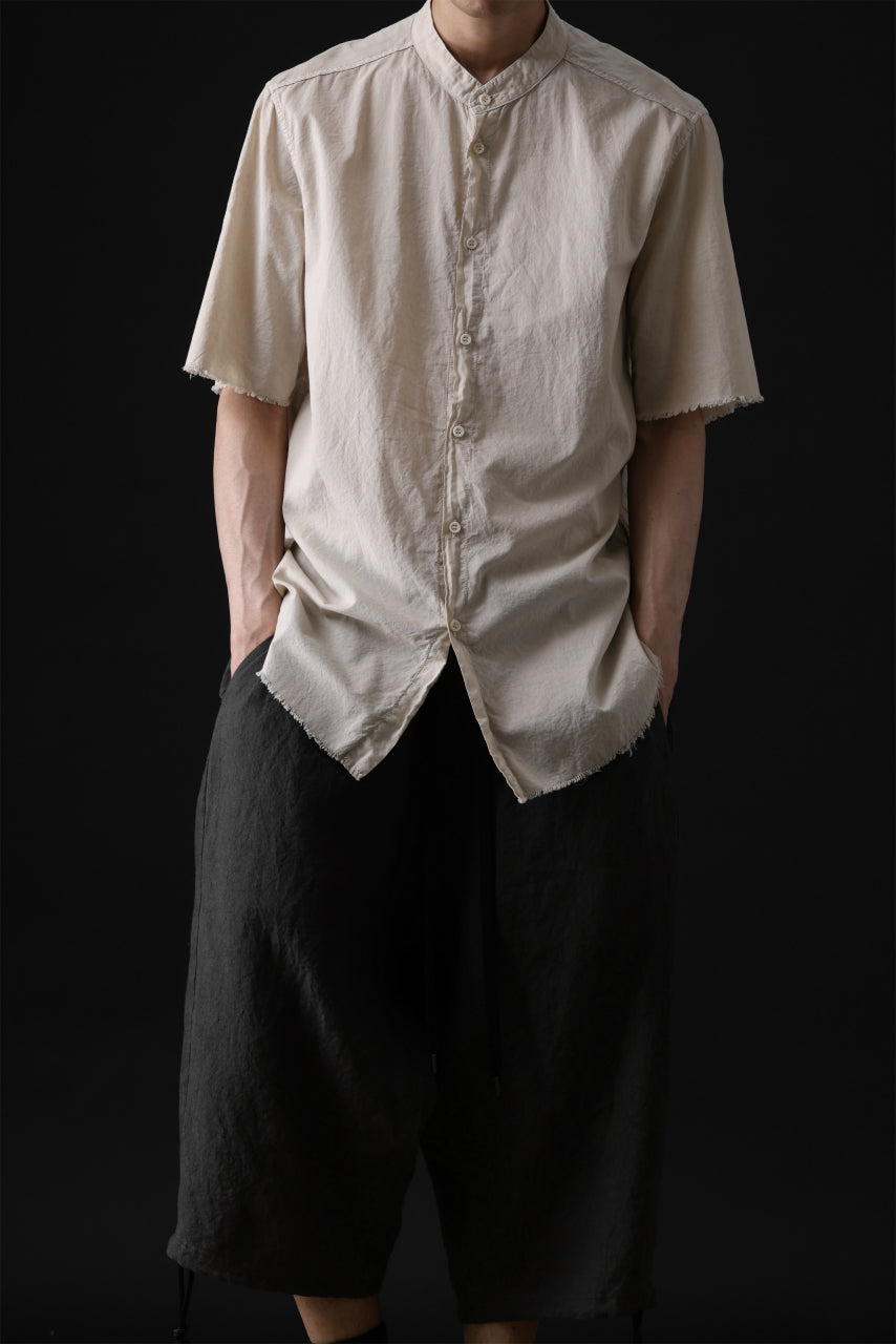 Load image into Gallery viewer, daub DYEING MINIMAL SS SHIRT / ORGANIC COTTON (SAND)