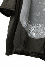 画像をギャラリービューアに読み込む, A.F ARTEFACT DOLMAN BIG TEE / ABSTRACT PRINT Ver. / SLAB JERSEY (KHAKI)