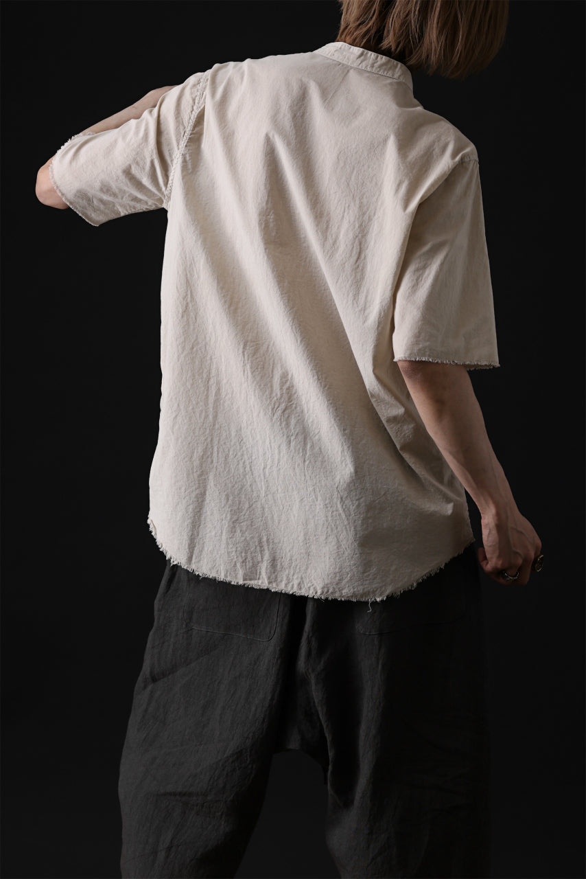 Load image into Gallery viewer, daub DYEING MINIMAL SS SHIRT / ORGANIC COTTON (SAND)