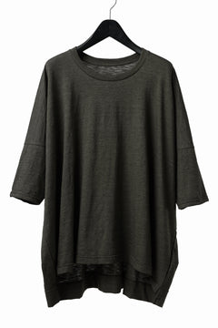 画像をギャラリービューアに読み込む, A.F ARTEFACT OVER SIZED DOLMAN TEE / SLAB JERSEY (KHAKI)