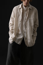 Load image into Gallery viewer, daub DYEING MINIMAL SS SHIRT / ORGANIC COTTON (SAND)