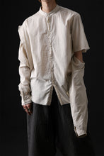 Load image into Gallery viewer, daub DYEING MINIMAL SS SHIRT / ORGANIC COTTON (SAND)