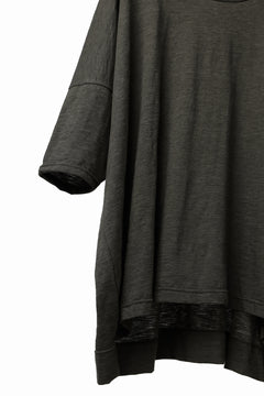 画像をギャラリービューアに読み込む, A.F ARTEFACT OVER SIZED DOLMAN TEE / SLAB JERSEY (KHAKI)