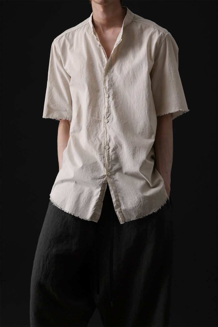 Load image into Gallery viewer, daub DYEING MINIMAL SS SHIRT / ORGANIC COTTON (SAND)
