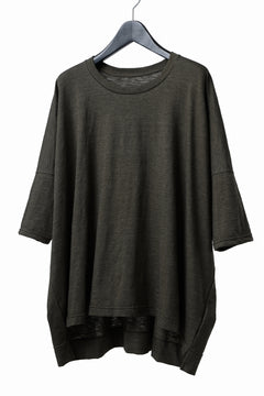 画像をギャラリービューアに読み込む, A.F ARTEFACT OVER SIZED DOLMAN TEE / SLAB JERSEY (KHAKI)