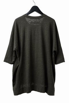 画像をギャラリービューアに読み込む, A.F ARTEFACT OVER SIZED DOLMAN TEE / SLAB JERSEY (KHAKI)