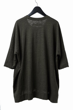 画像をギャラリービューアに読み込む, A.F ARTEFACT OVER SIZED DOLMAN TEE / SLAB JERSEY (KHAKI)
