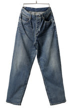 Load image into Gallery viewer, ISAMU KATAYAMA BACKLASH WIDE TAPERED DENIM PANTS / 13oz STRETCH DENIM (INDIGO)
