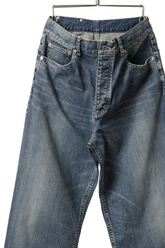 Load image into Gallery viewer, ISAMU KATAYAMA BACKLASH WIDE TAPERED DENIM PANTS / 13oz STRETCH DENIM (INDIGO)