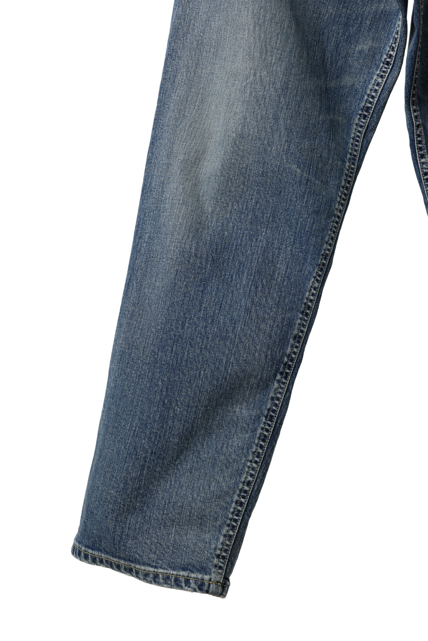 Load image into Gallery viewer, ISAMU KATAYAMA BACKLASH WIDE TAPERED DENIM PANTS / 13oz STRETCH DENIM (INDIGO)