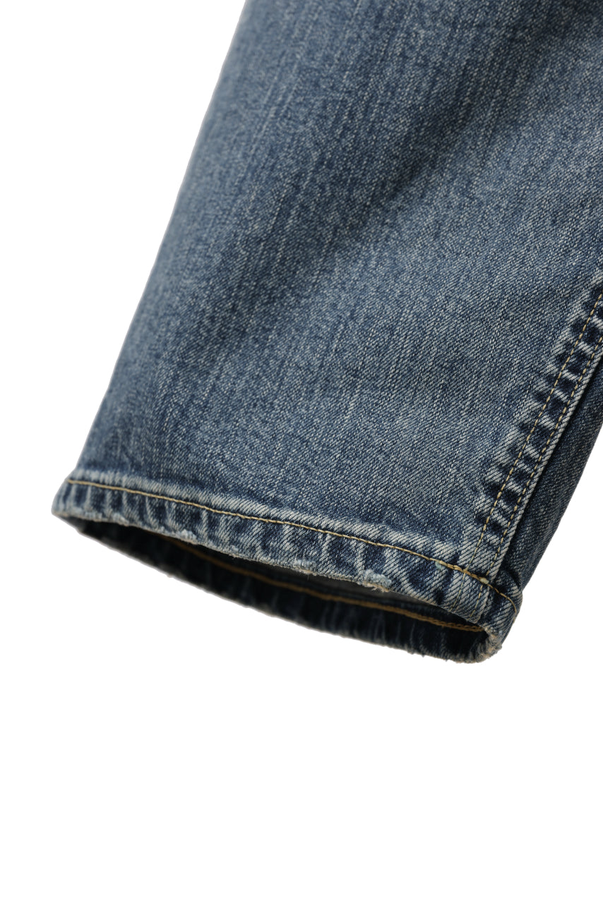 Load image into Gallery viewer, ISAMU KATAYAMA BACKLASH WIDE TAPERED DENIM PANTS / 13oz STRETCH DENIM (INDIGO)
