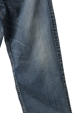 Load image into Gallery viewer, ISAMU KATAYAMA BACKLASH WIDE TAPERED DENIM PANTS / 13oz STRETCH DENIM (INDIGO)
