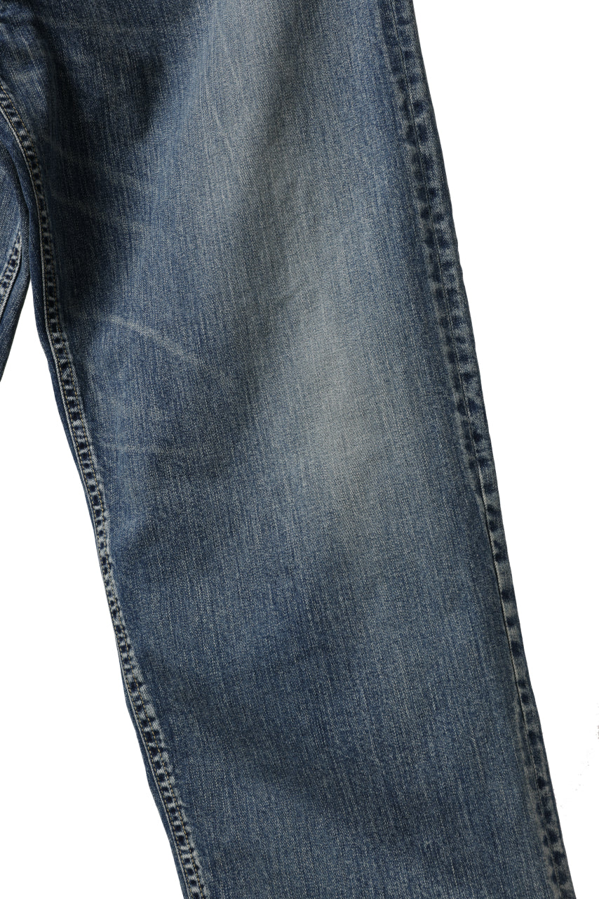 Load image into Gallery viewer, ISAMU KATAYAMA BACKLASH WIDE TAPERED DENIM PANTS / 13oz STRETCH DENIM (INDIGO)