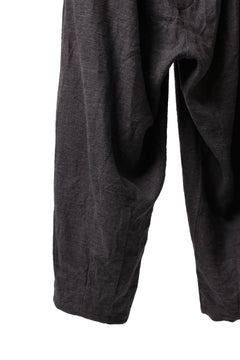 画像をギャラリービューアに読み込む, YUTA MATSUOKA easy darts pants / brushed linen canvas (brown)