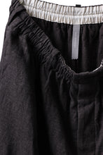 画像をギャラリービューアに読み込む, YUTA MATSUOKA easy darts pants / brushed linen canvas (brown)