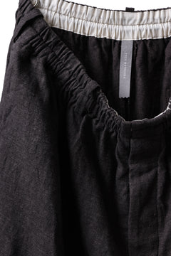 画像をギャラリービューアに読み込む, YUTA MATSUOKA easy darts pants / brushed linen canvas (brown)