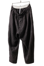 画像をギャラリービューアに読み込む, YUTA MATSUOKA easy darts pants / brushed linen canvas (brown)