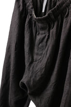 画像をギャラリービューアに読み込む, YUTA MATSUOKA easy darts pants / brushed linen canvas (brown)