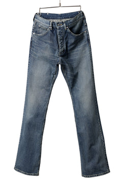 Load image into Gallery viewer, ISAMU KATAYAMA BACKLASH FLARED DENIM PANTS / 13oz STRETCH DENIM (INDIGO)