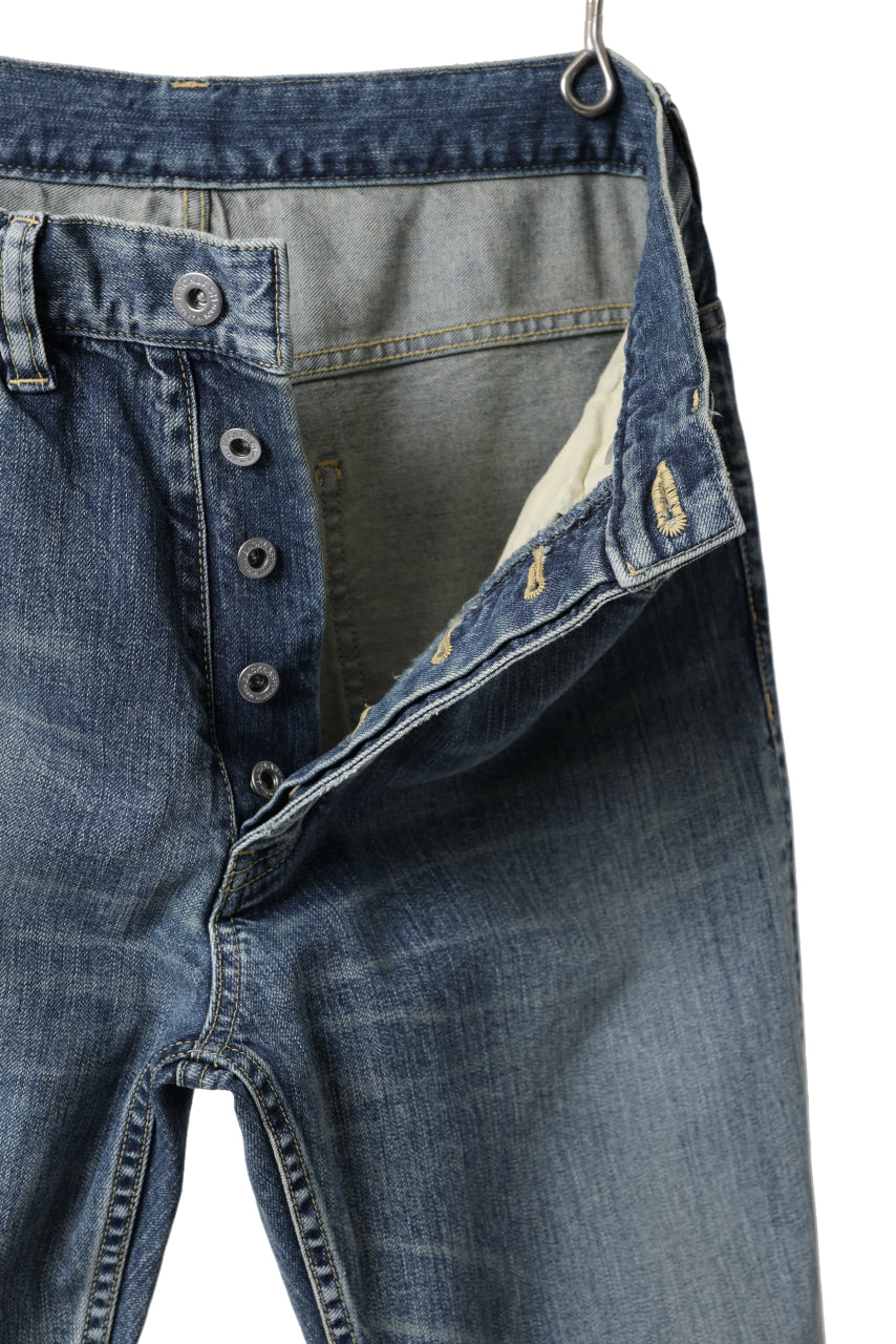 Load image into Gallery viewer, ISAMU KATAYAMA BACKLASH FLARED DENIM PANTS / 13oz STRETCH DENIM (INDIGO)
