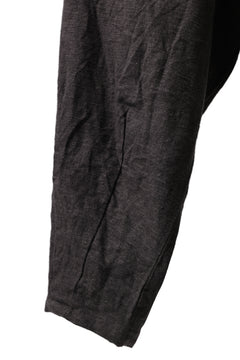 画像をギャラリービューアに読み込む, YUTA MATSUOKA easy darts pants / brushed linen canvas (brown)