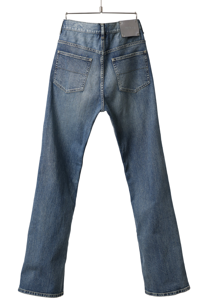Load image into Gallery viewer, ISAMU KATAYAMA BACKLASH FLARED DENIM PANTS / 13oz STRETCH DENIM (INDIGO)