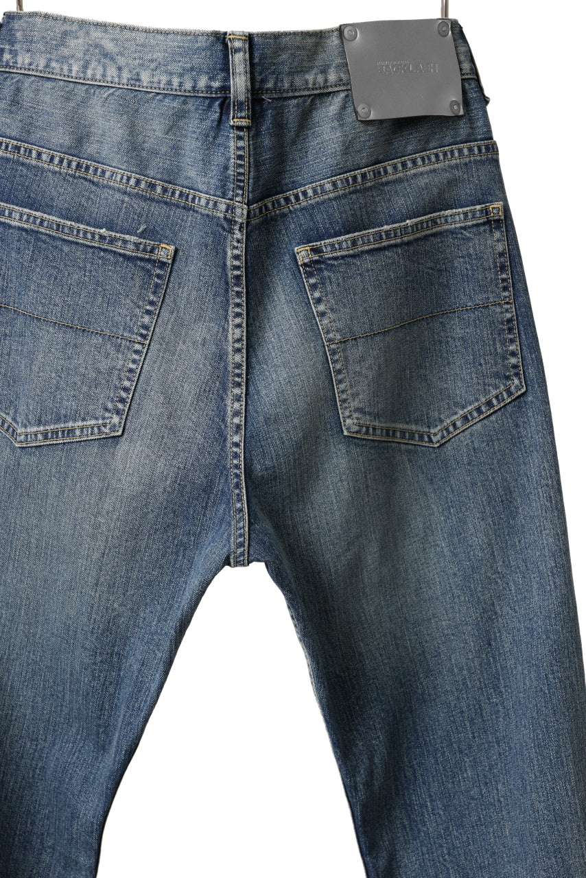 Load image into Gallery viewer, ISAMU KATAYAMA BACKLASH FLARED DENIM PANTS / 13oz STRETCH DENIM (INDIGO)