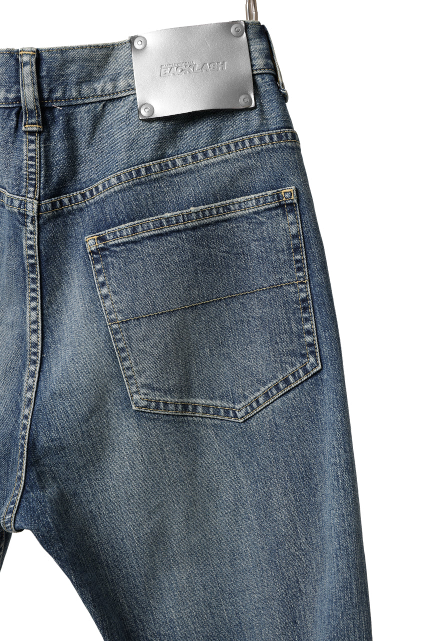 Load image into Gallery viewer, ISAMU KATAYAMA BACKLASH FLARED DENIM PANTS / 13oz STRETCH DENIM (INDIGO)