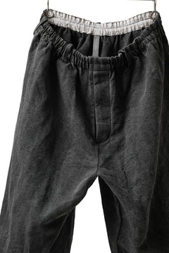 画像をギャラリービューアに読み込む, YUTA MATSUOKA exclusive easy darts pants / high-density linen jp paper (bincho ink black)