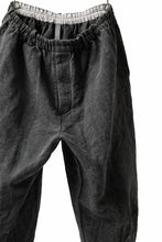 画像をギャラリービューアに読み込む, YUTA MATSUOKA exclusive easy darts pants / high-density linen jp paper (bincho ink black)