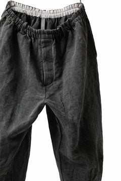画像をギャラリービューアに読み込む, YUTA MATSUOKA exclusive easy darts pants / high-density linen jp paper (bincho ink black)