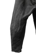 画像をギャラリービューアに読み込む, YUTA MATSUOKA exclusive easy darts pants / high-density linen jp paper (bincho ink black)