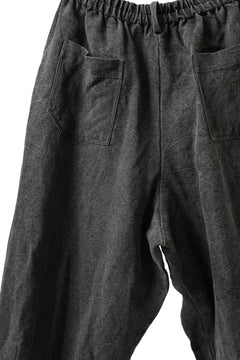 画像をギャラリービューアに読み込む, YUTA MATSUOKA exclusive easy darts pants / high-density linen jp paper (bincho ink black)