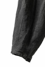 画像をギャラリービューアに読み込む, YUTA MATSUOKA exclusive easy darts pants / high-density linen jp paper (bincho ink black)