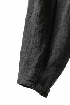 画像をギャラリービューアに読み込む, YUTA MATSUOKA exclusive easy darts pants / high-density linen jp paper (bincho ink black)