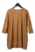 画像をギャラリービューアに読み込む, A.F ARTEFACT OVER SIZED DOLMAN TEE / SLAB JERSEY (MUSTARD)