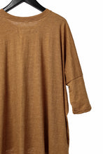 画像をギャラリービューアに読み込む, A.F ARTEFACT OVER SIZED DOLMAN TEE / SLAB JERSEY (MUSTARD)