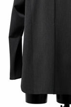 画像をギャラリービューアに読み込む, ISAMU KATAYAMA BACKLASH ROUND HEM L/S TOPS / STRETCH HEAT STORAGE FLEECE (GREY)
