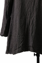 画像をギャラリービューアに読み込む, YUTA MATSUOKA work shirt jacket / brushed linen canvas (brown)
